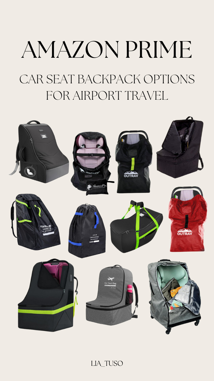 Amazon Prime Car Seat Backpack Options for Airport Travel

These backpacks make traveling with a car seat a total game-changer. 

 #LTKTravel #LTKBaby #LTKFamily