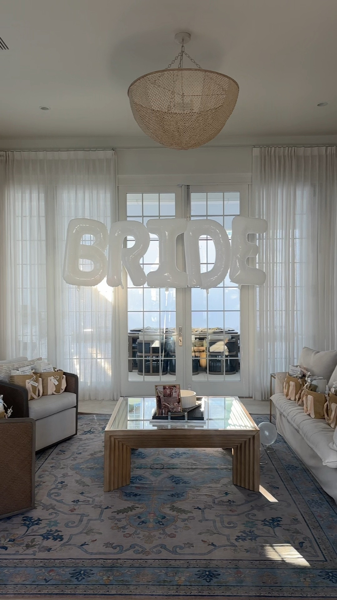 Elevated white sands & wedding bands bachelorette decor #bacheloretteparty #bachelorettedecor #bachelorettelinks 