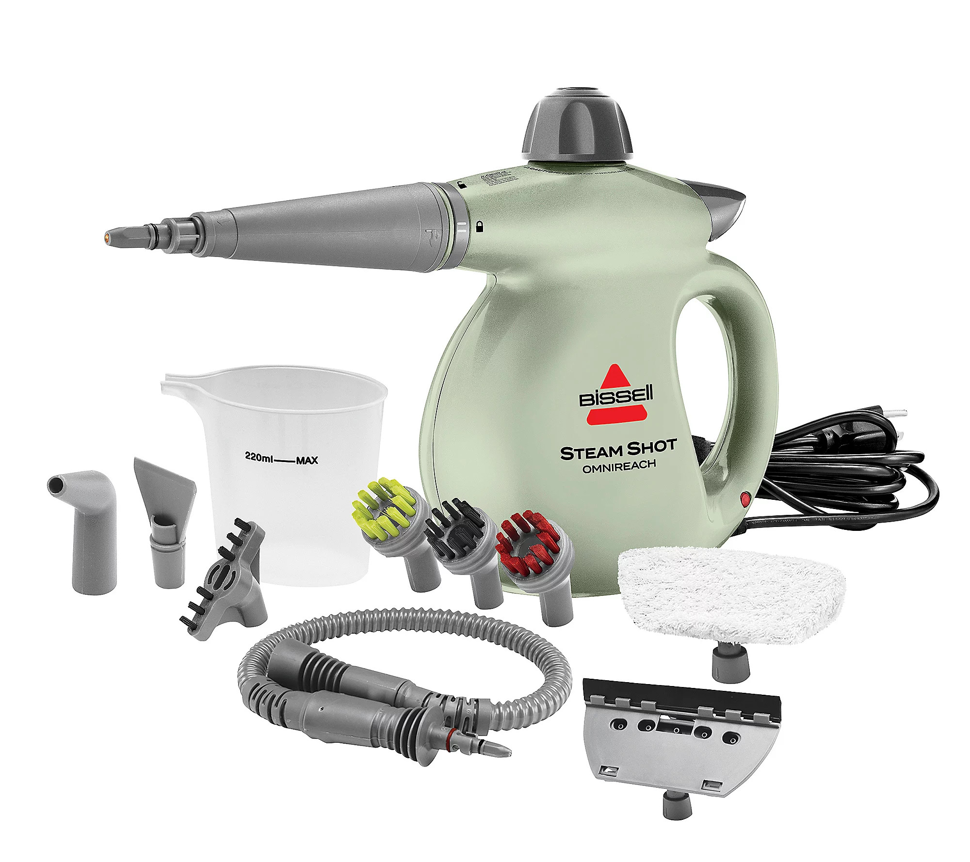 BISSELL SteamShot OmniReach Handheld Steamer &Sanitizer | QVC