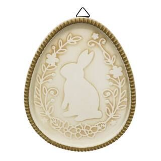 White Bunny Egg-Shaped Wall Art by Ashland® | Michaels Stores