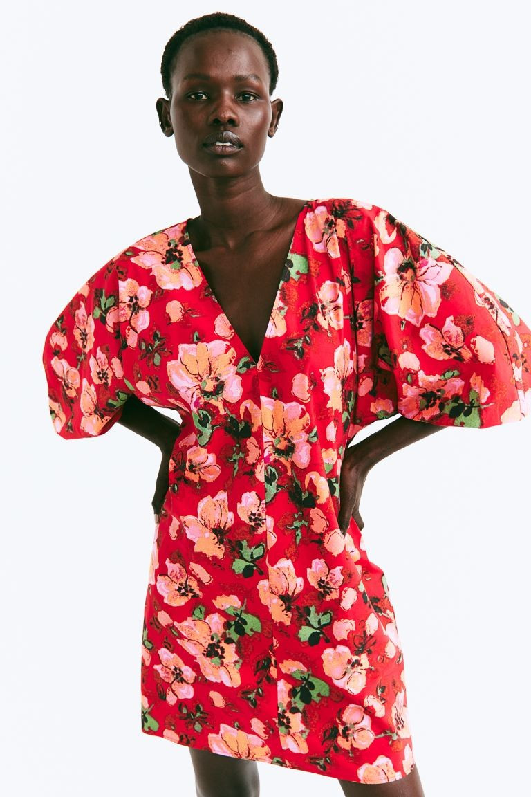 Robe à encolure en V | H&M (FR, IT, ES, PT, BE)