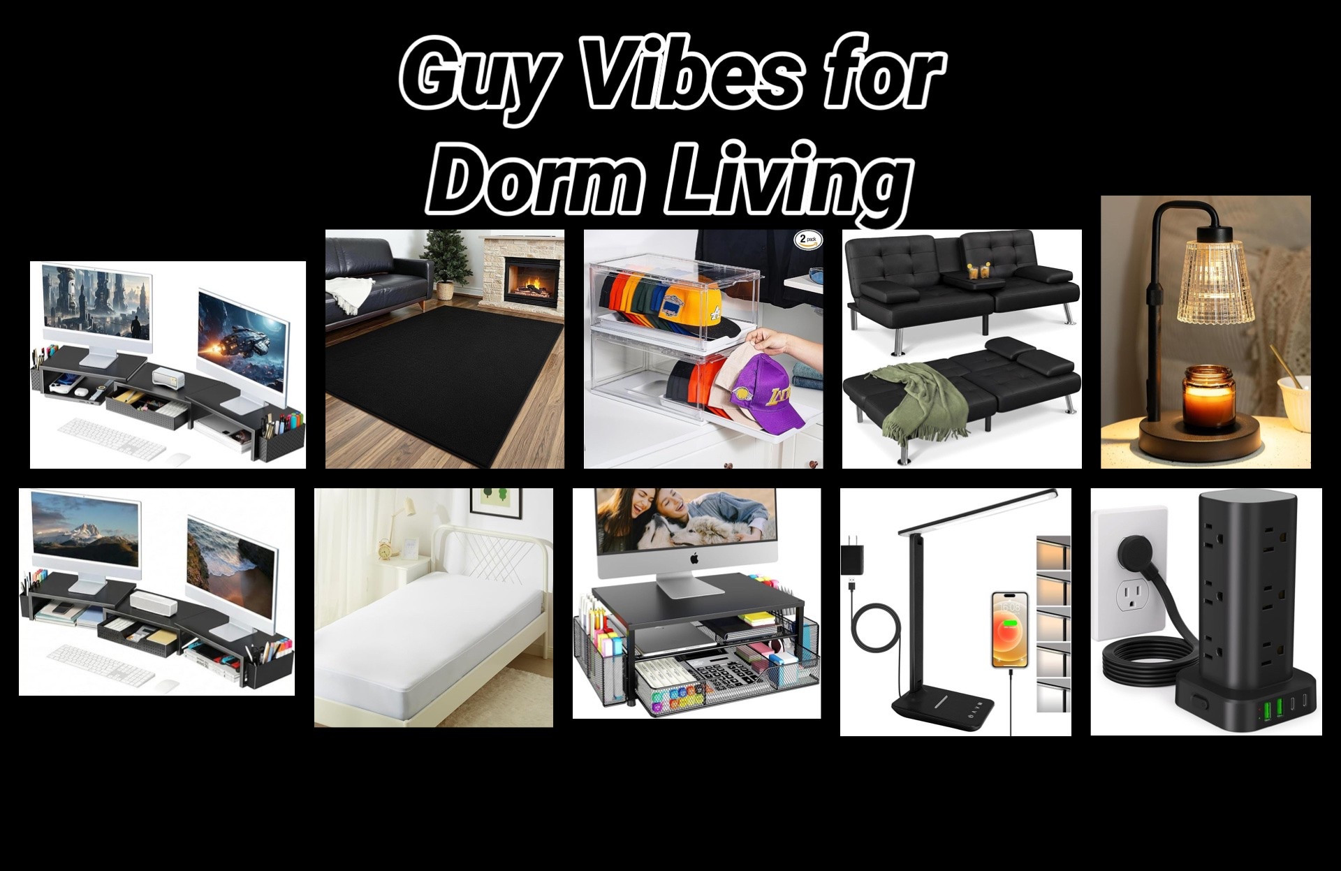 #dorm living #dormshopping #boysdorm