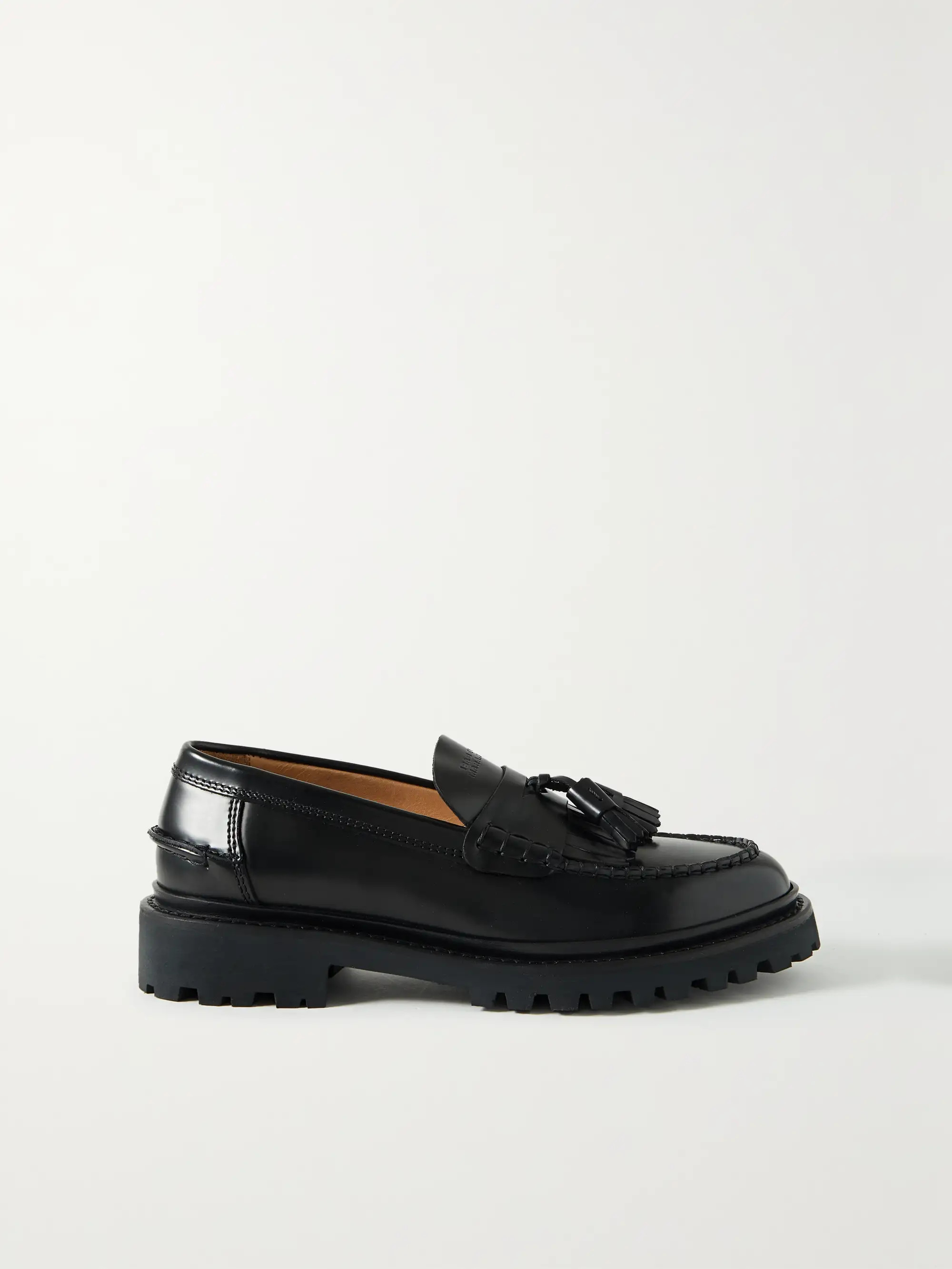 Frezza tasseled glossed-leather loafers | NET-A-PORTER (US)