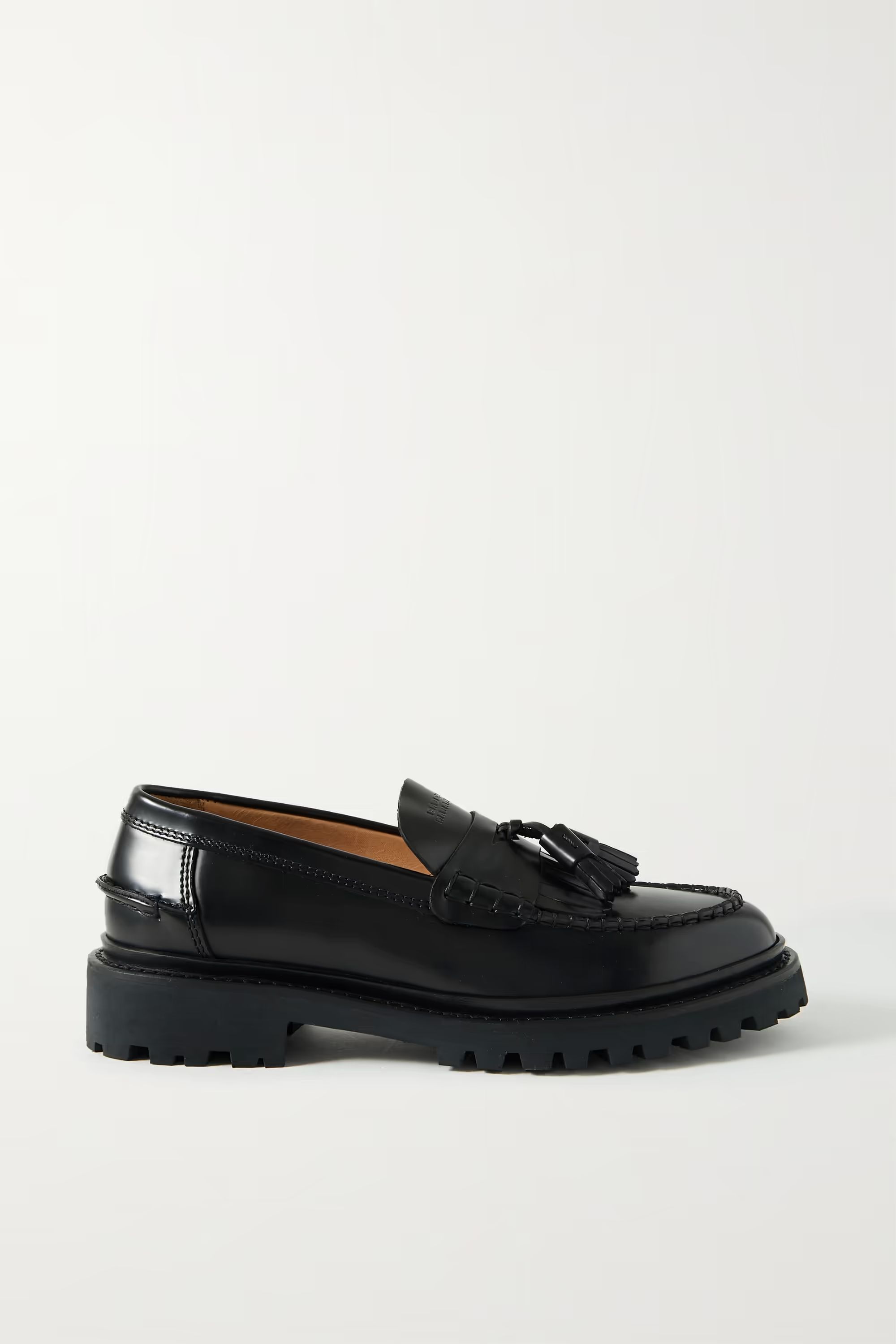 Frezza tasseled glossed-leather loafers | NET-A-PORTER (US)