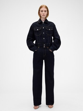 Gap × Victoria Beckham High Rise Straight Jeans | Gap (CA)
