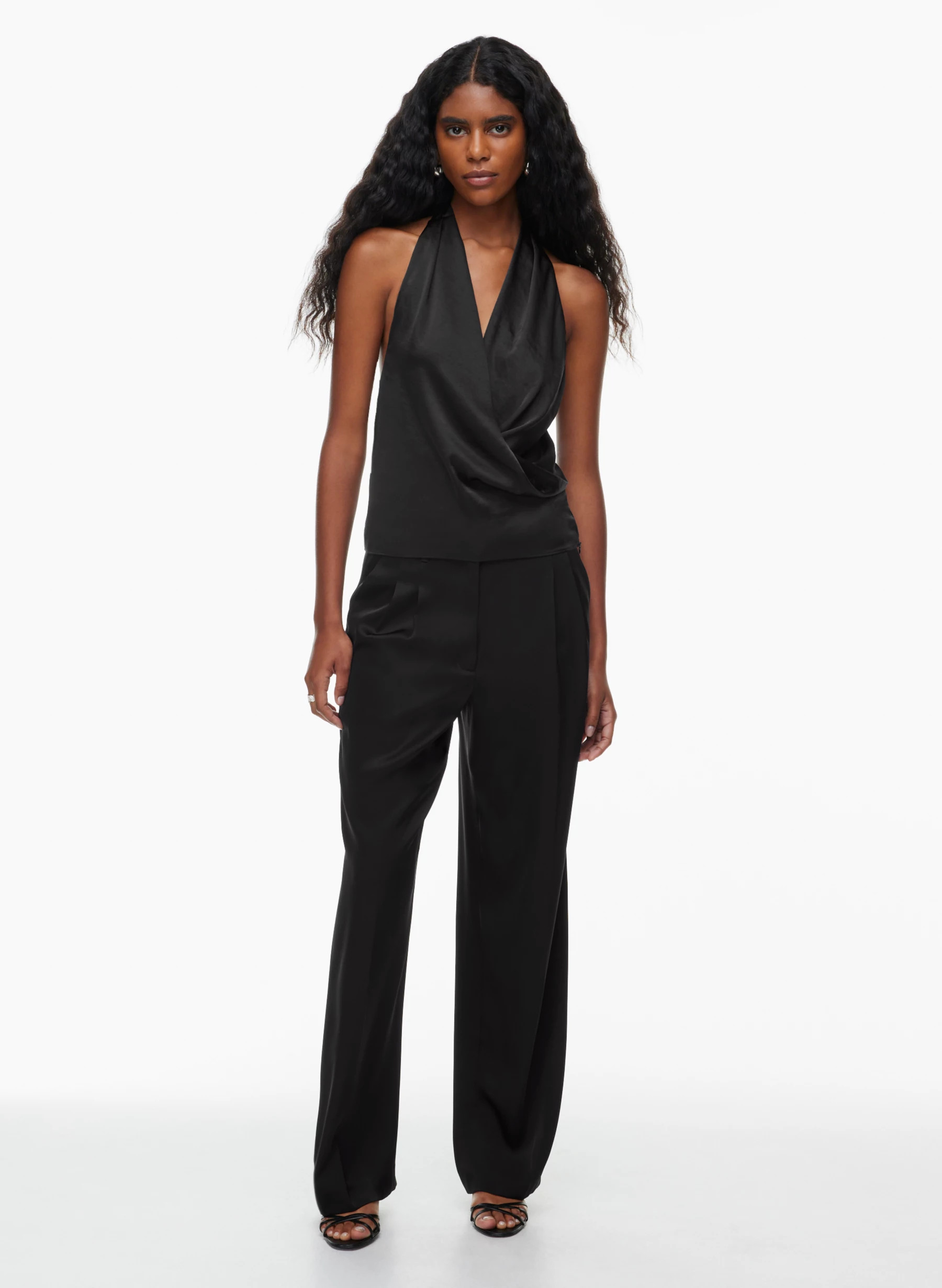 MARTINI SATIN BLOUSE | Aritzia