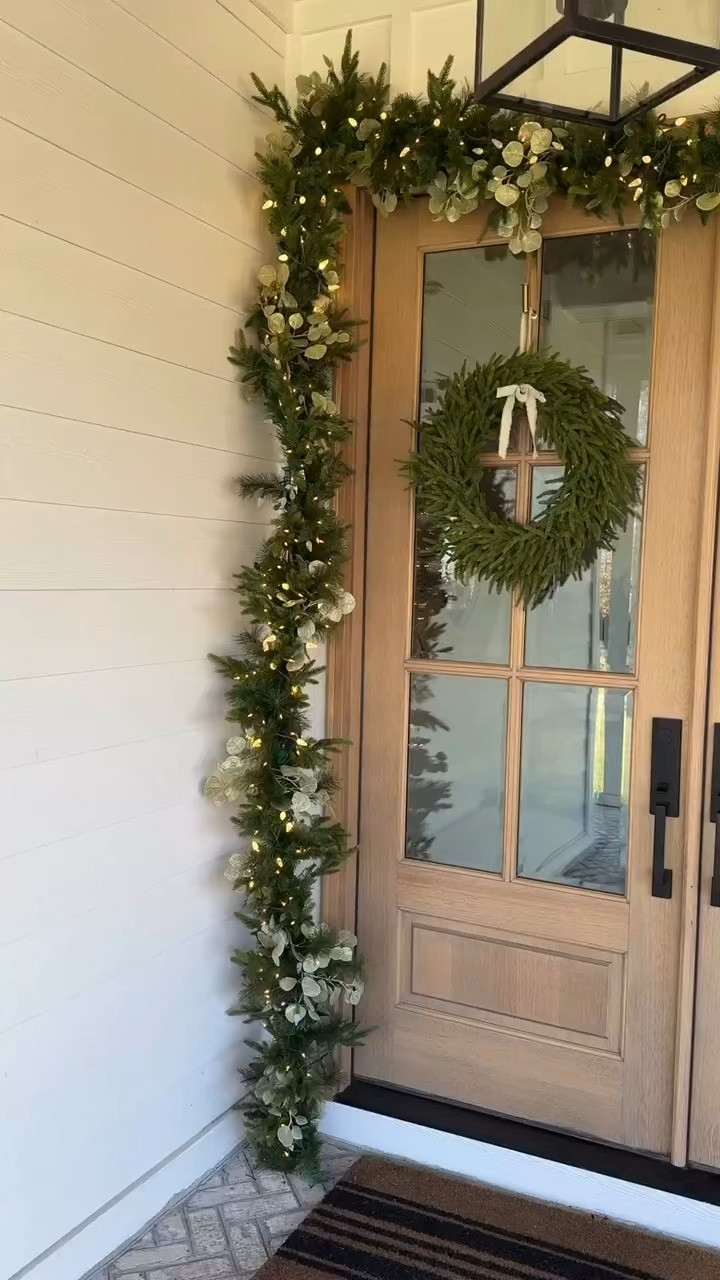 Holiday Front Porch | Christmas Front Porch | Holiday Garland | Holiday Wreath 

 

#LTKHoliday #LTKFindsUnder100 #LTKStyleTip