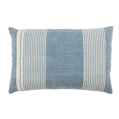 Samsa Striped PET Yarn Outdoor Throw Pillow | Wayfair North America