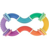 Twista Rattle Teether Toy, Colorful Rings | Nuby (US)