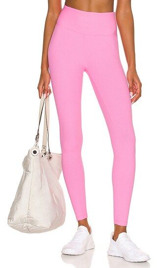 Ribbed High High Legging in Anniversary Pink | Revolve Clothing (Global)