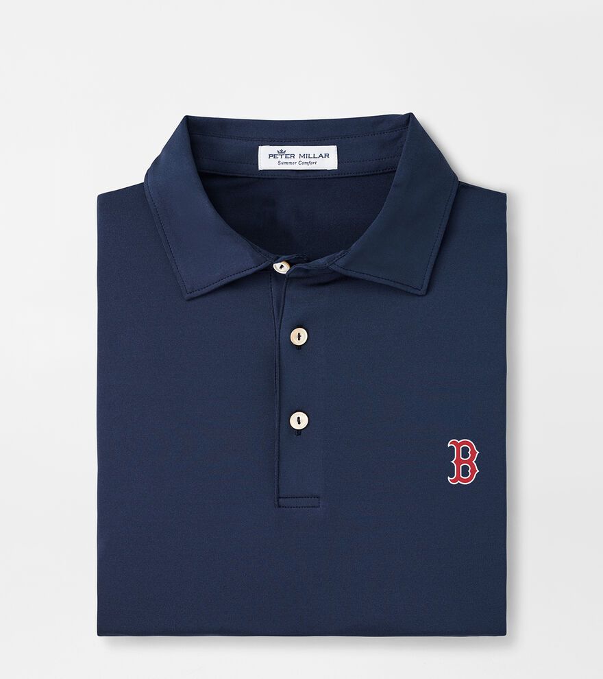 Boston Red Sox Solid Performance Jersey Polo | Peter Millar