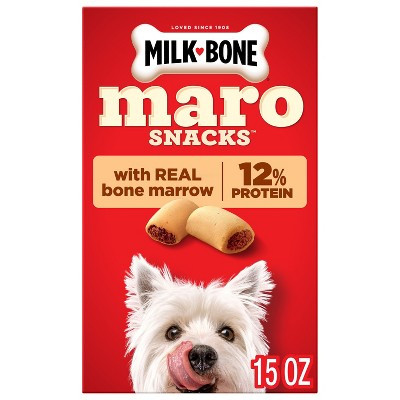 Milk-Bone MaroSnacks with Real Bone Marrow Dog Treats - 15oz | Target