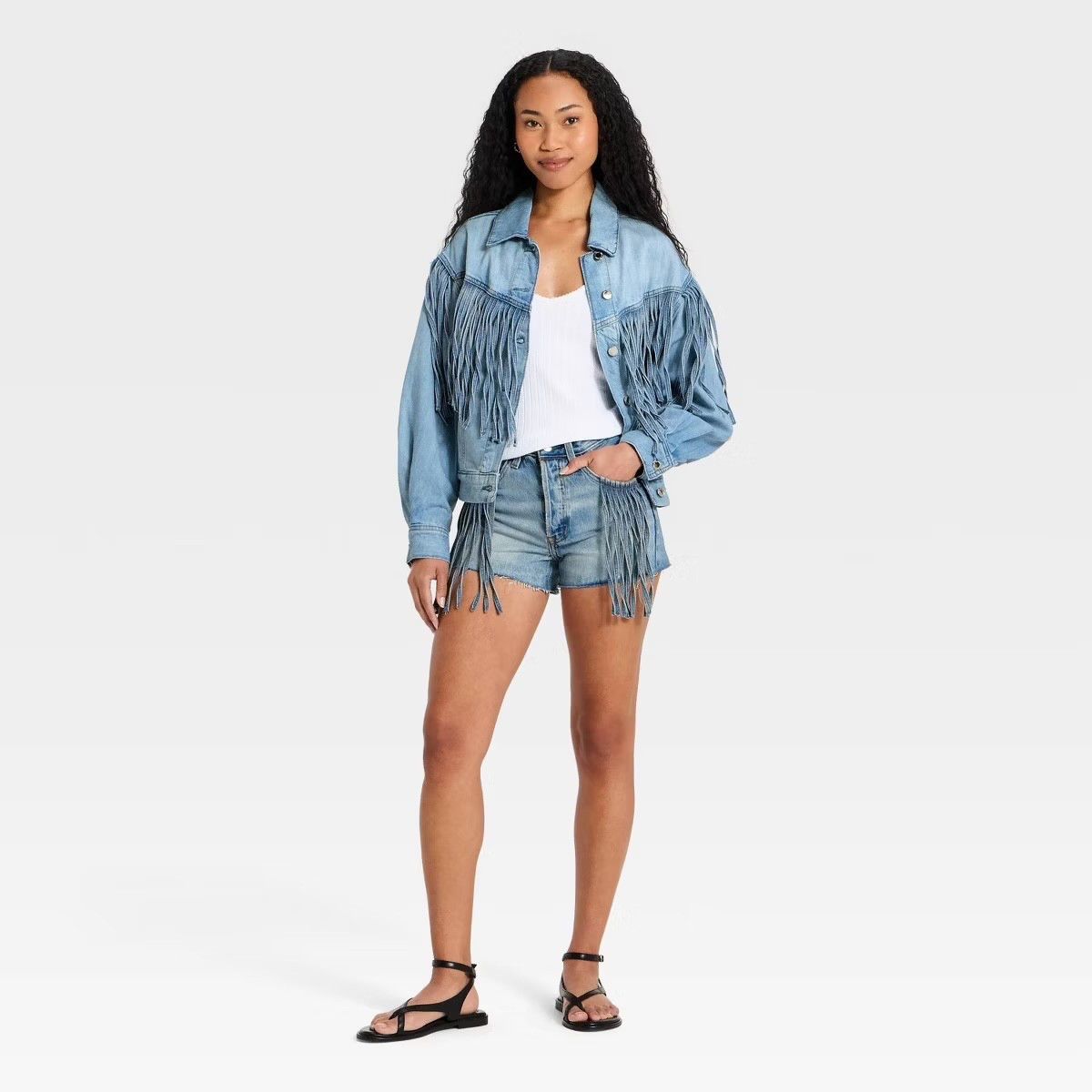 NEW ARRIVALS @Target 
Denim matching set 


#LTKPlusSize #LTKMidsize #LTKPetite