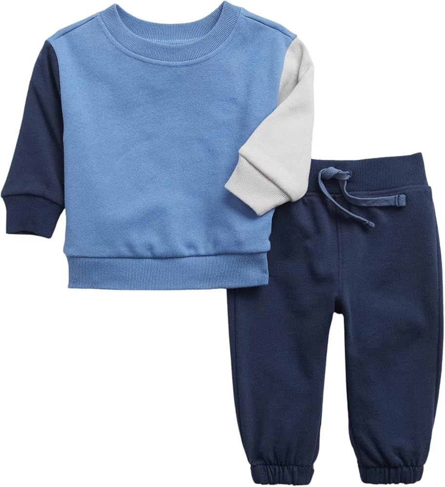 GAP Unisex Baby Colorblock Fleece Outfit Set | Amazon (US)