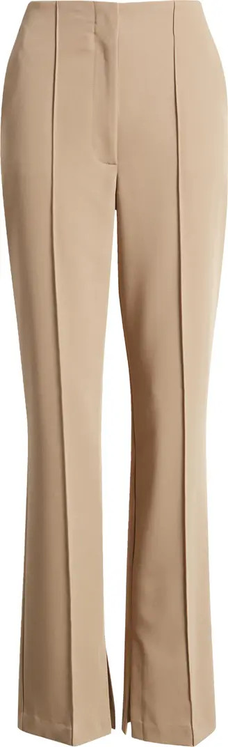 Split Hem Straight Leg Pants | Nordstrom