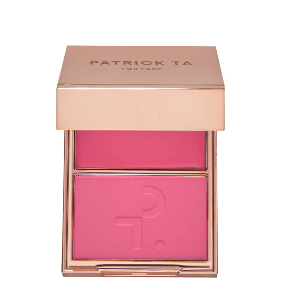 PATRICK TA Major Headlines Double-Take Crème and Powder Blush Duo - She's A Doll | Cult Beauty