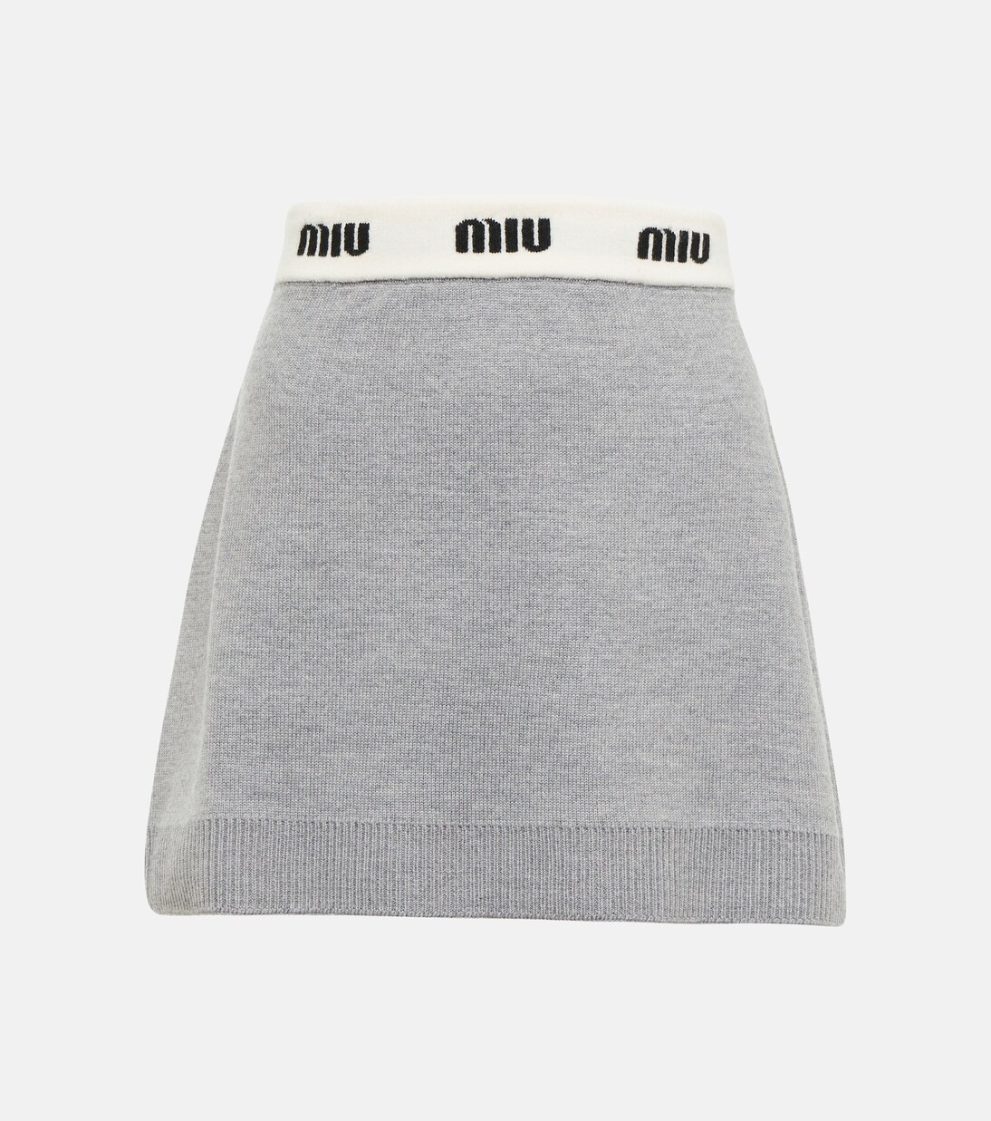 Logo wool miniskirt | Mytheresa (DACH)