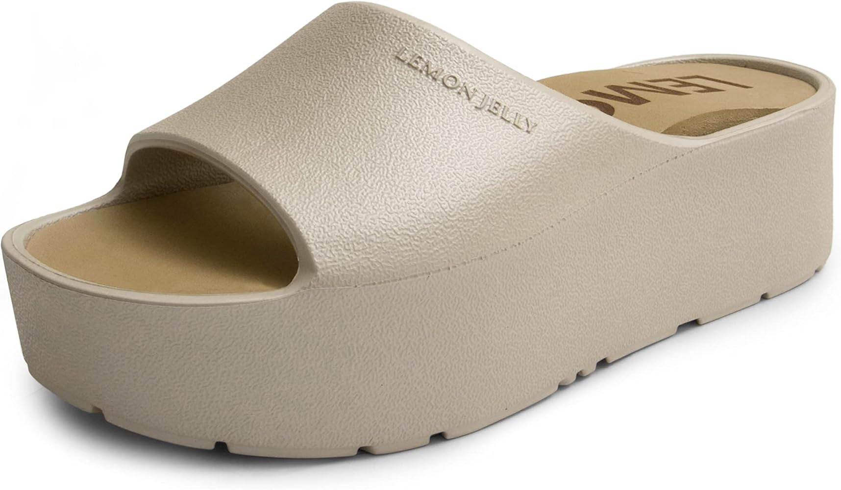 Lemon Jelly Women's Platform Sandals - Cute Water-Friendly Comfort Wedges for the Beach or Casual... | Amazon (US)