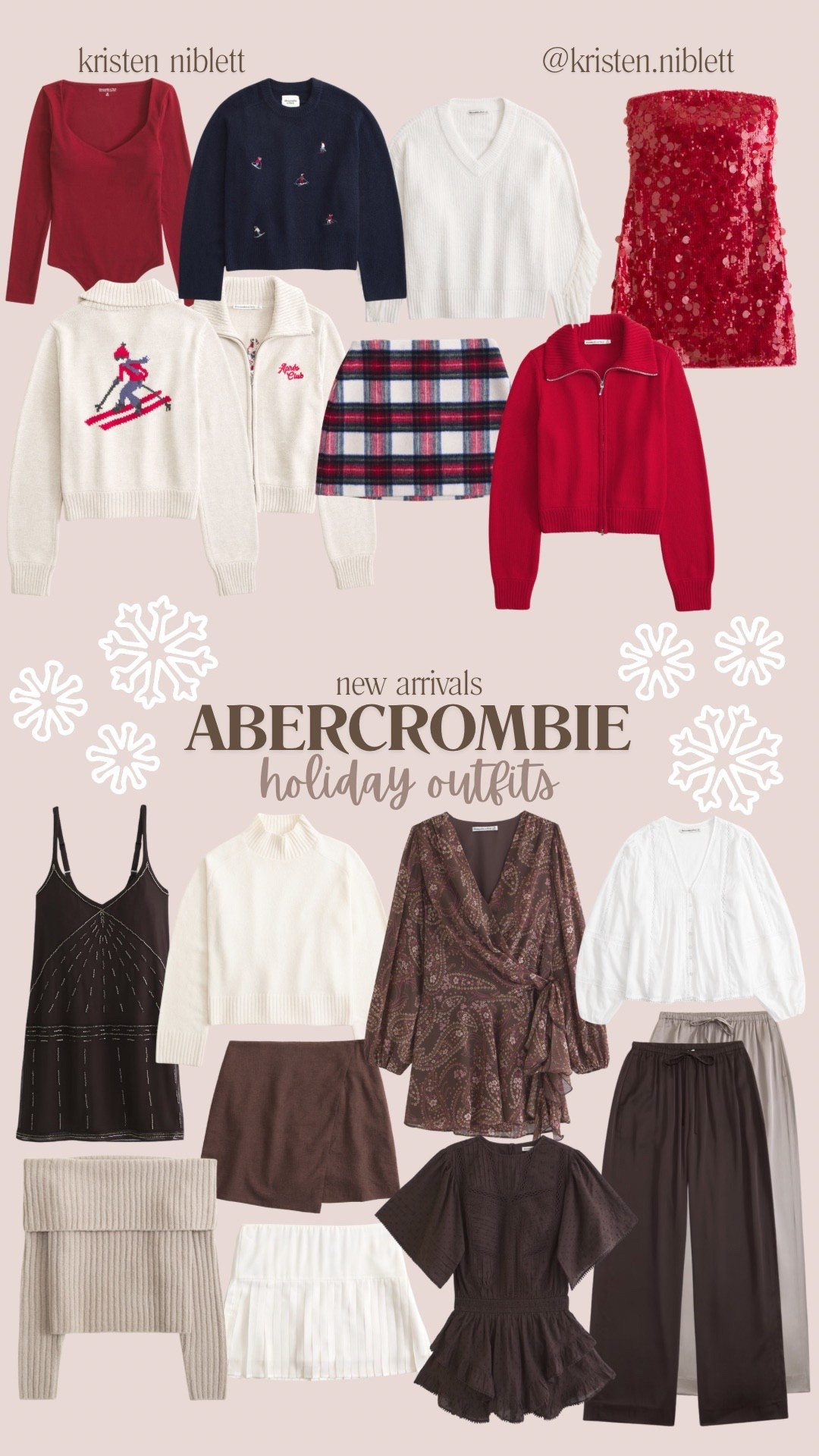 Abercrombie NEW Holiday Outfit Ideas!! These are so cute and cozy for Thanksgiving or Christmas! 

#LTKHoliday #LTKSeasonal #LTKStyleTip