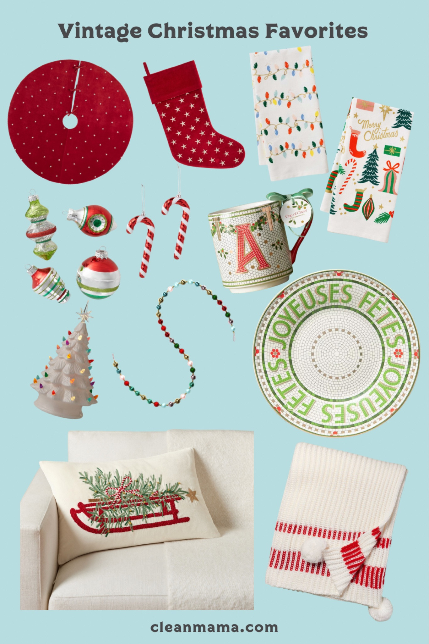 Clean Mama’s Vintage Christmas Favorites