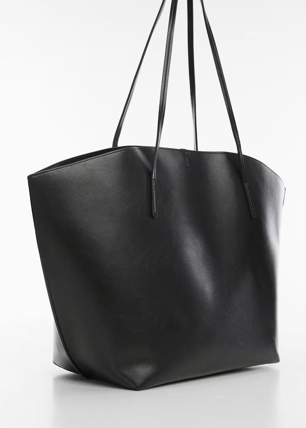 Shopper bag with double handle | MANGO (UK)