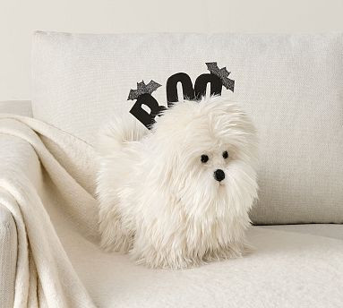 Winnie the Luxe Dog Shaped Pillow | Pottery Barn (US)