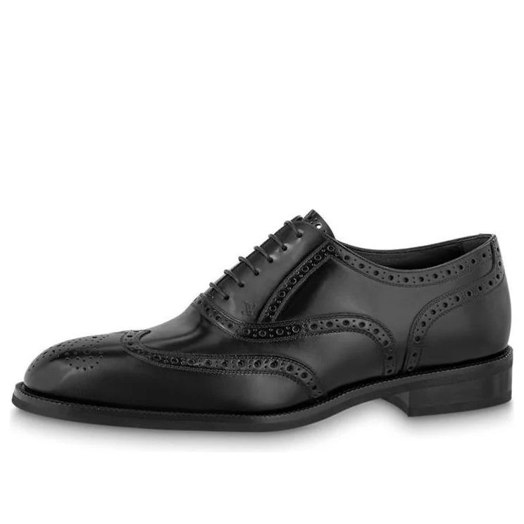 LOUIS VUITTON Graduate Lace Up Derby Shoes 'Black' 1A9HD3 | KICKS CREW