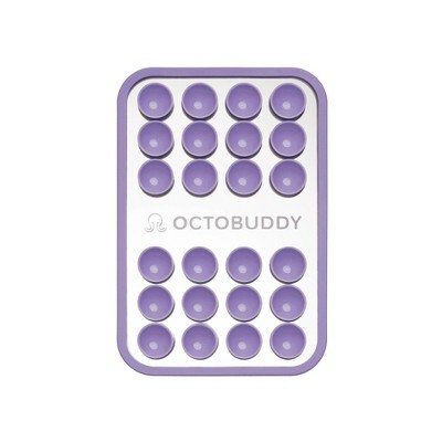 Octobuddy Silicone Suction Cup Phone Case Mount Mirror - Lilac | Target