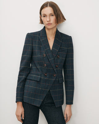 Miller Plaid Dickey Jacket | Veronica Beard