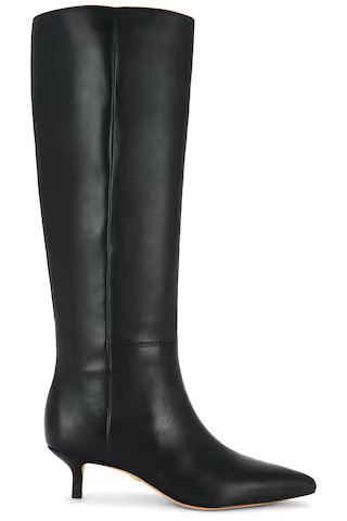 Veronica Beard Lisa 45 Tall Shaft Boot in Black from Revolve.com | Revolve Clothing (Global)