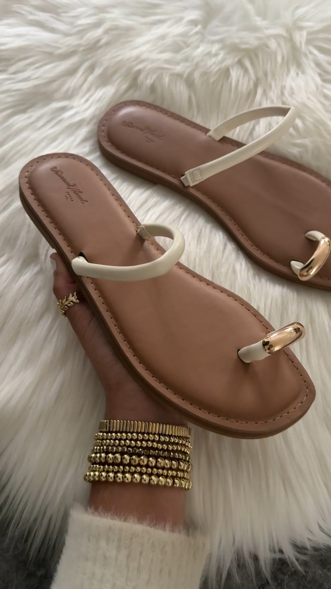 Women's Clara Toe Ring Sandals - Universal Thread only $20