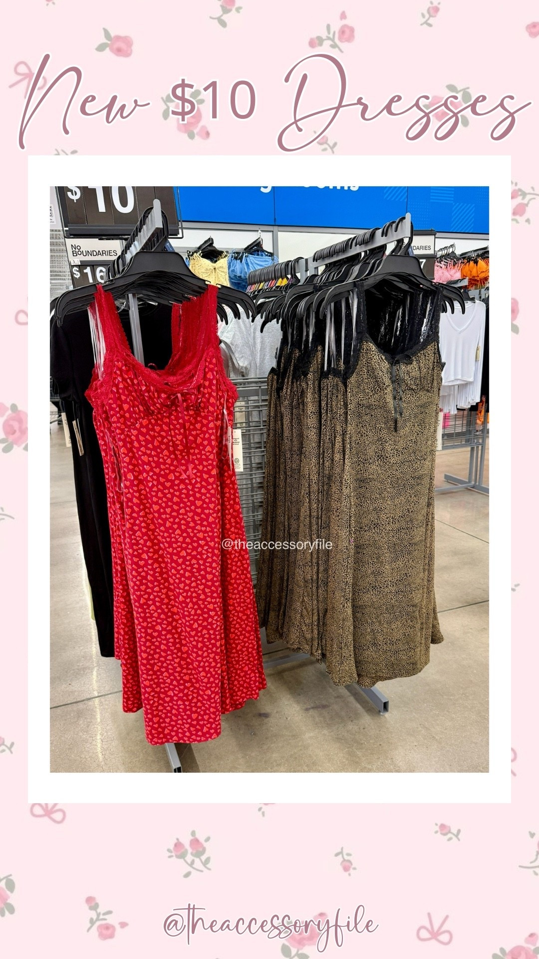 Such adorable dresses for just $10! Would look super cute with a denim jacket over it if it’s cool out!! 

Walmart fashion, Walmart style, Walmart finds, Walmart deals, spring fashion, spring dresses, Valentine’s Day outfit 

#LTKValentine