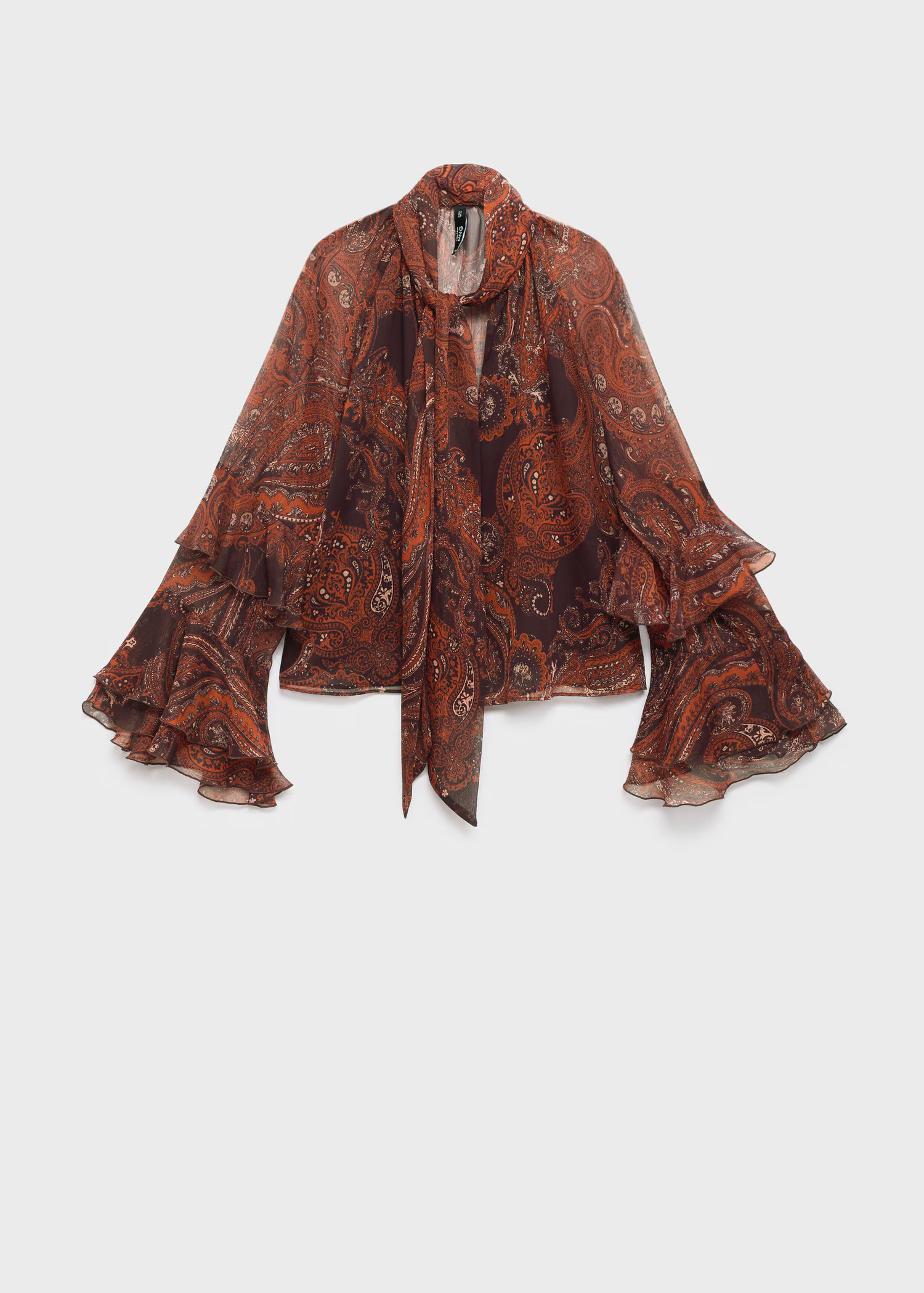 Paisley print blouse - Women | MANGO USA | Mango (US/MX/AU)