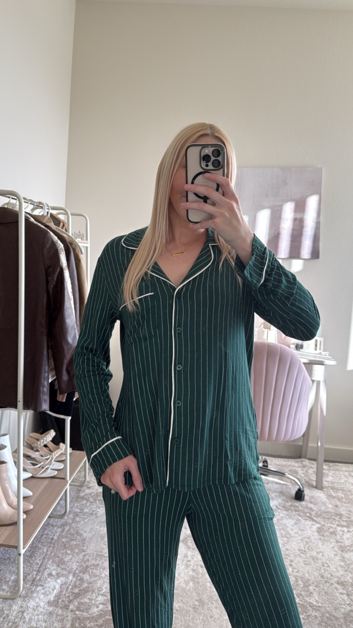 One of my favorite pajama sets from Target! 🎄

I love this green striped pajama set so much! Sized up to a small! They fit great!


Target pajamas, Auden pajamas, Christmas pajama sets, holiday pjs, Christmas jammies, Christmas gift ideas, Target Christmas gifts, affordable Christmas gifts, dark green pajamas