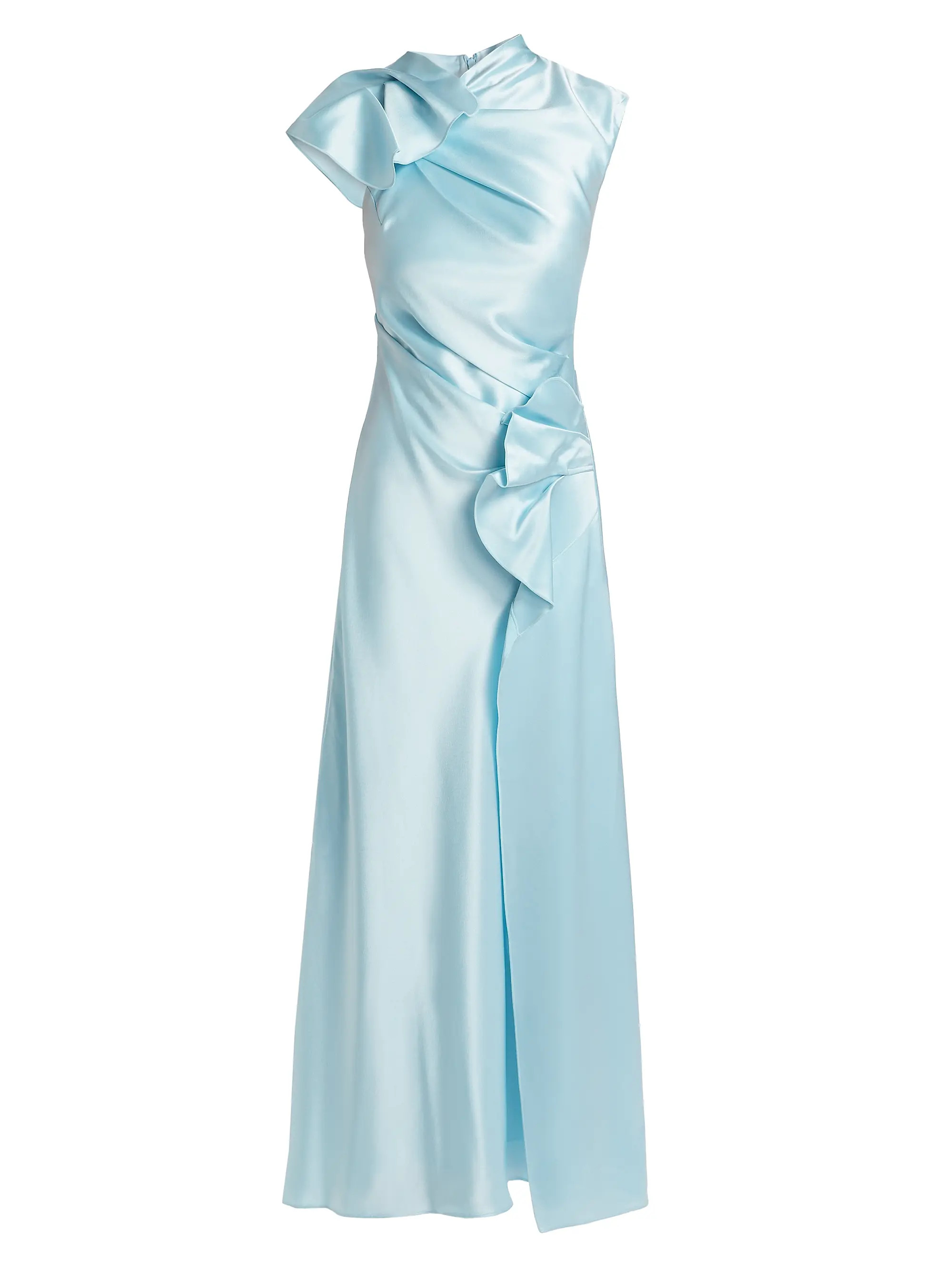 Ramshaw Satin Gathered Gown | Saks Fifth Avenue