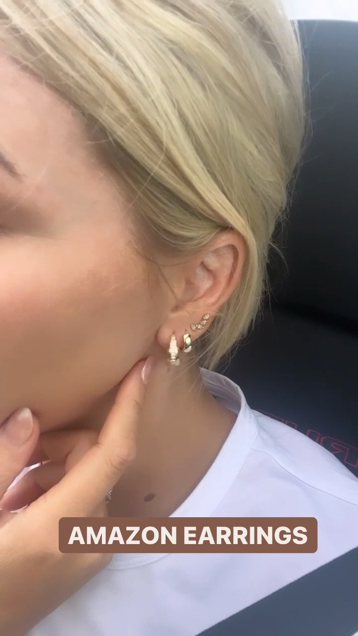 Amazon everyday earrings 
Both under $15 - wear them daily 
Linking others I love 

amazon jewelry, affordable jewelry, gold hoops, gold earrings, amazon everyday earrings

#LTKBeauty #LTKStyleTip #LTKFindsUnder50