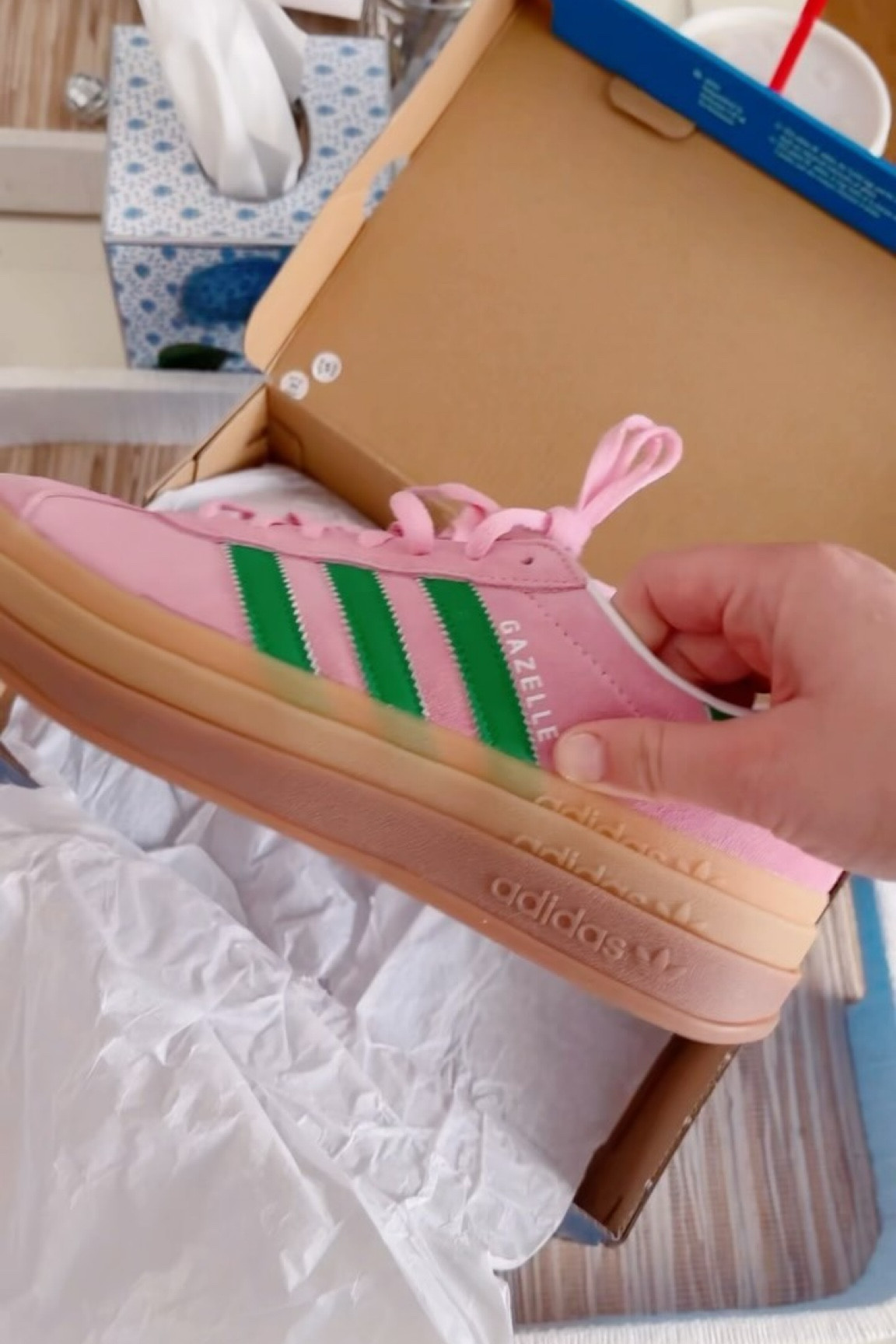 irresponsible or not, I am in LOVE with these new @adidas gazelles! #adidas #adidasgazelle
