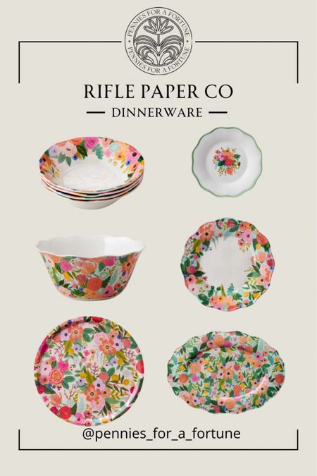 Dinnerware on sale from Rifle Paper Co, they are beautiful and will most definitely dress up your table set up! Use the code BLOOM25 for 25% off!
Ltk sale alert, ltk home, ltk under $50, dinnerware finds, rifle paper co finds 

#LTKHome #LTKSaleAlert #LTKFindsUnder50