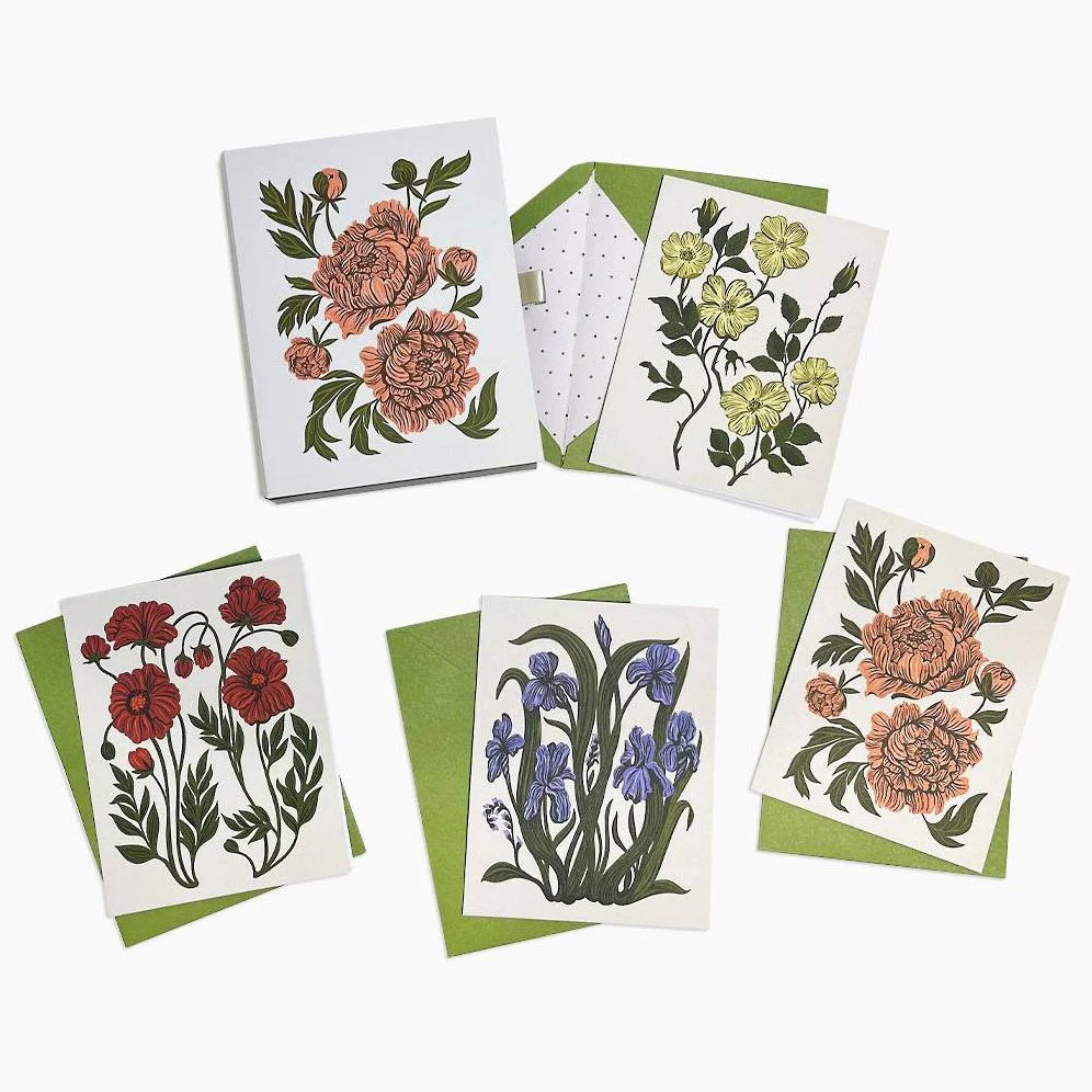 Intricate Floral Correspondence Set | Paper Source