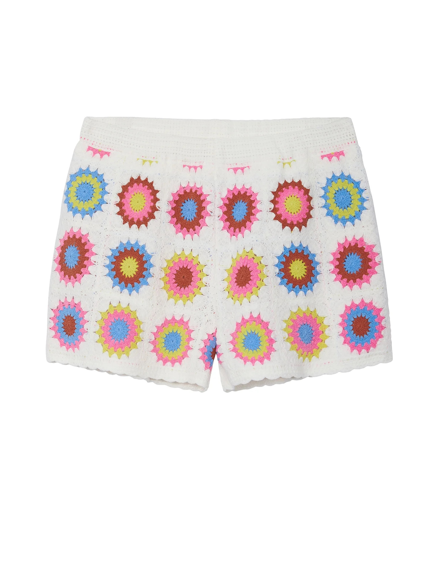 Wonder Nation Girls Crochet Short, Sizes 4-18 & Plus | Walmart (US)