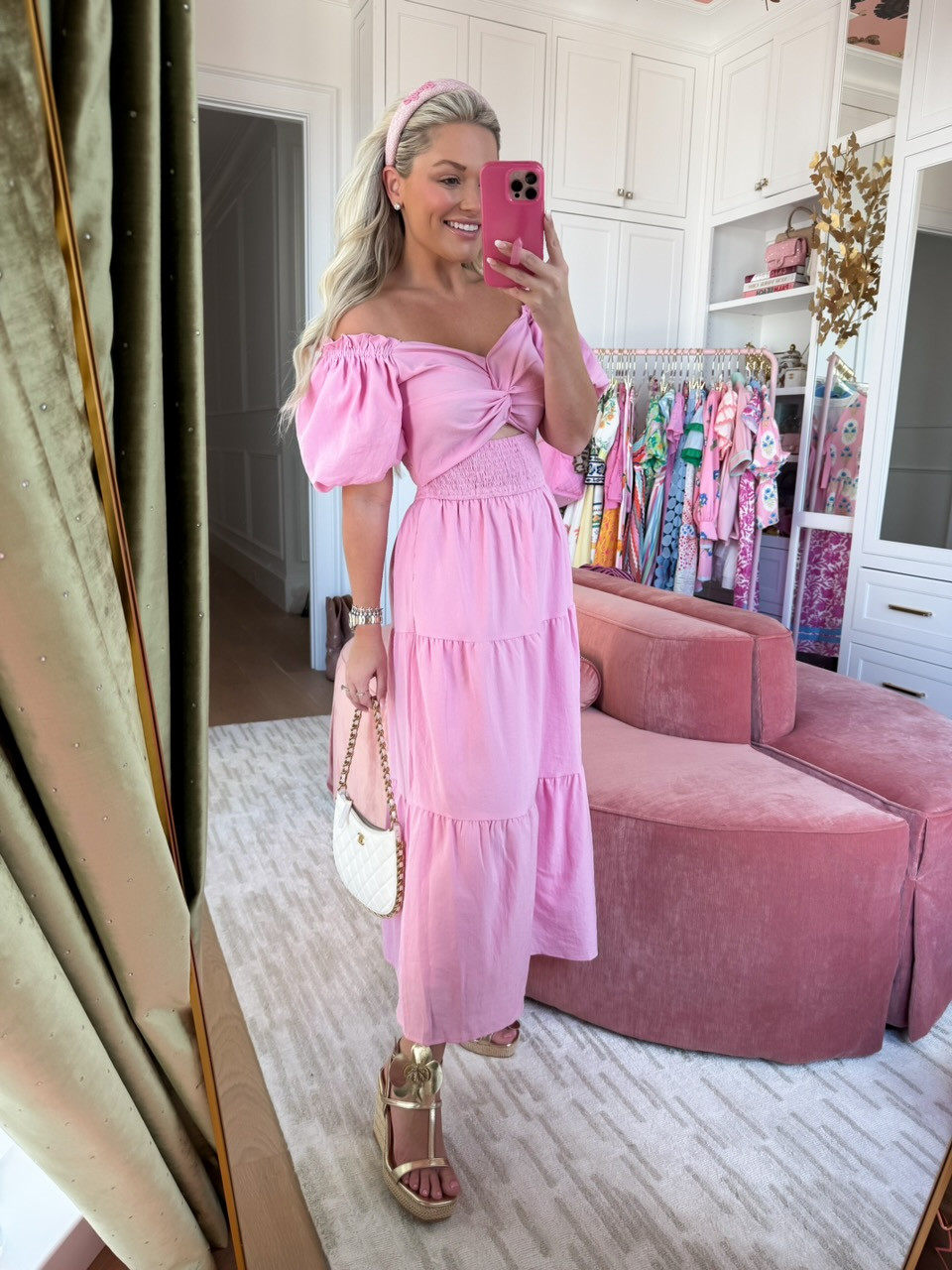 The prettiest pink dress for spring  

#LTKgrwm #LTKootd