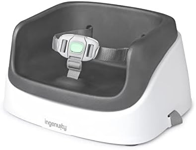 Ingenuity SmartClean Toddler Booster Seat for Dining Table with 3-Point Harness Straps, 1 Count (... | Amazon (US)