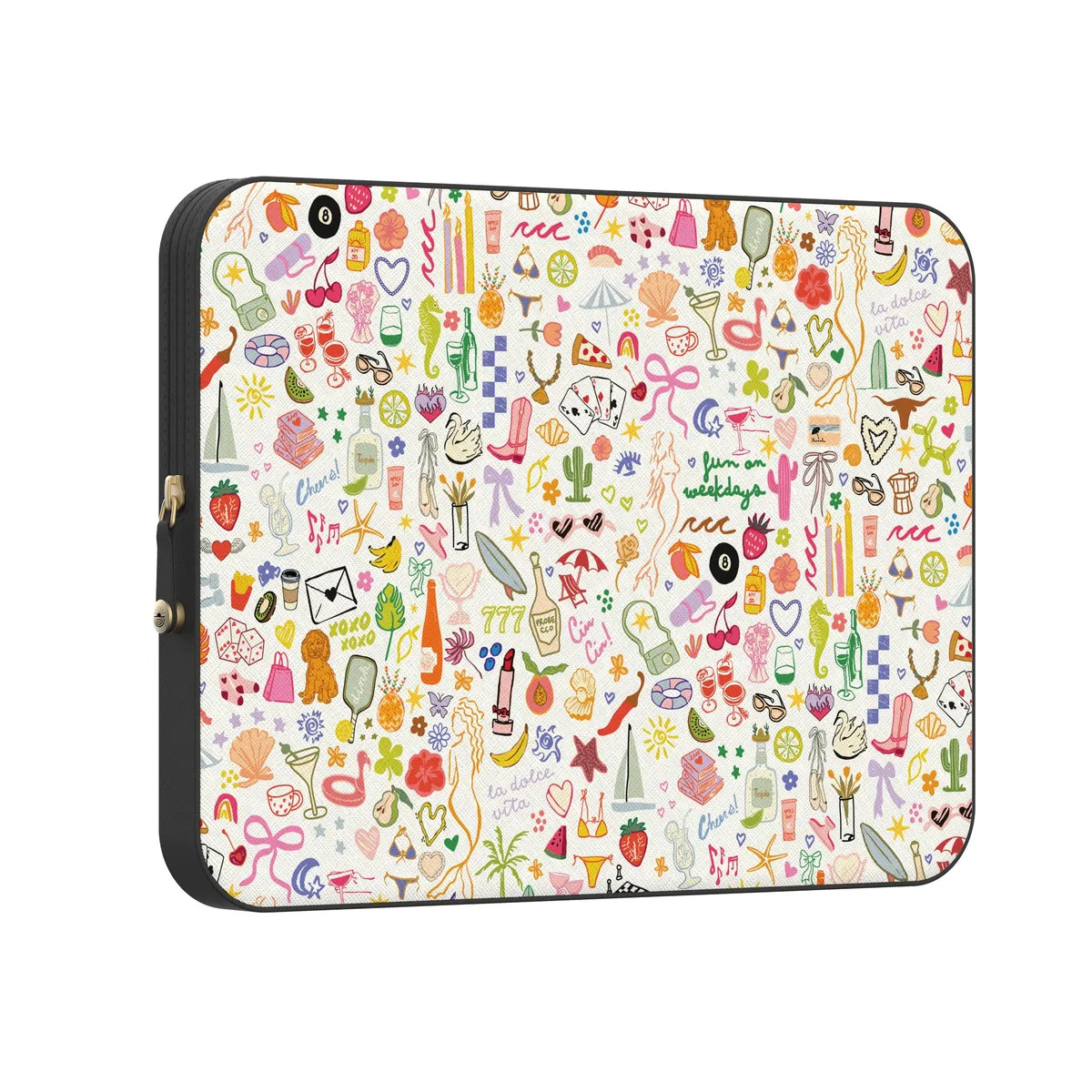 All the Fun Things   Fun on Weekdays Laptop Case | CASELY