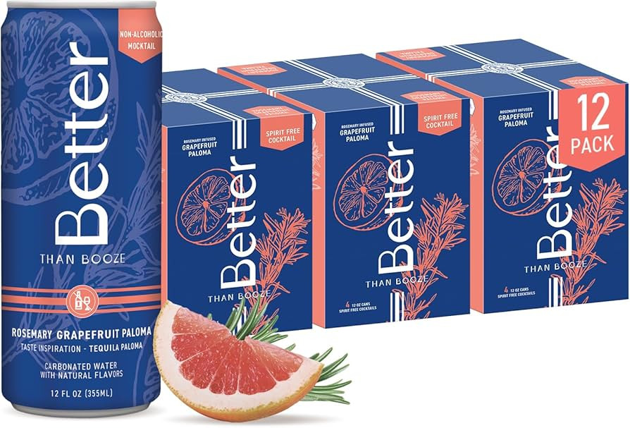 Better Than Booze Mocktail Non-Alcoholic Drinks | Alcohol Alternative Beverages, Ritual Zero Proo... | Amazon (US)