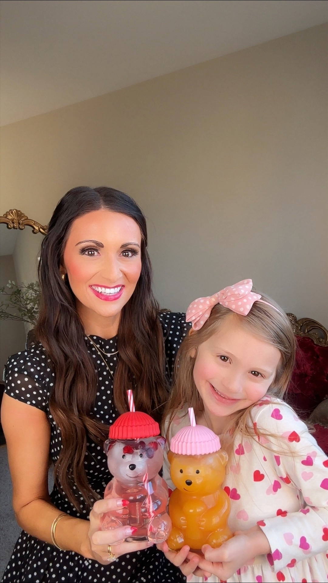 Adorable glass bear cups! When my mini saw that it was available in pink for her and red for me, it was an immediate add to cart 🛒💗❤️🧸

#LTKHome #LTKSaleAlert #LTKmomlife