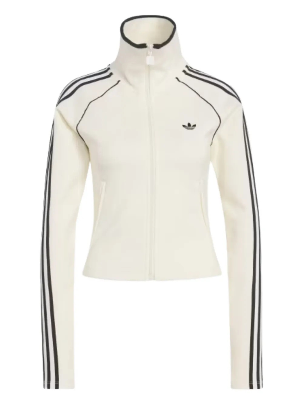 Adidas Firebird Striped zip-up Sweatshirt | White | FARFETCH BR | Farfetch (BR)