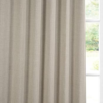 HPD Half Price Drapes BOCH-LN185-P Linen Room Darkening Curtain (1 Panel) 50 X 96, BOCH-LN18542-9... | Amazon (US)