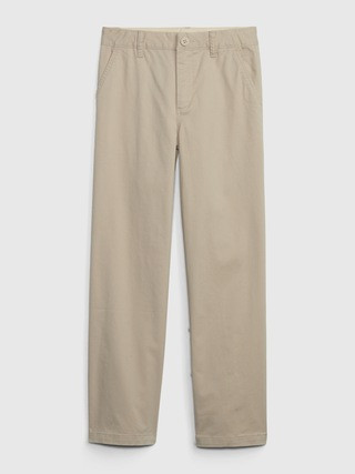 Kids Loose Uniform Khakis with Washwell | Gap (CA)