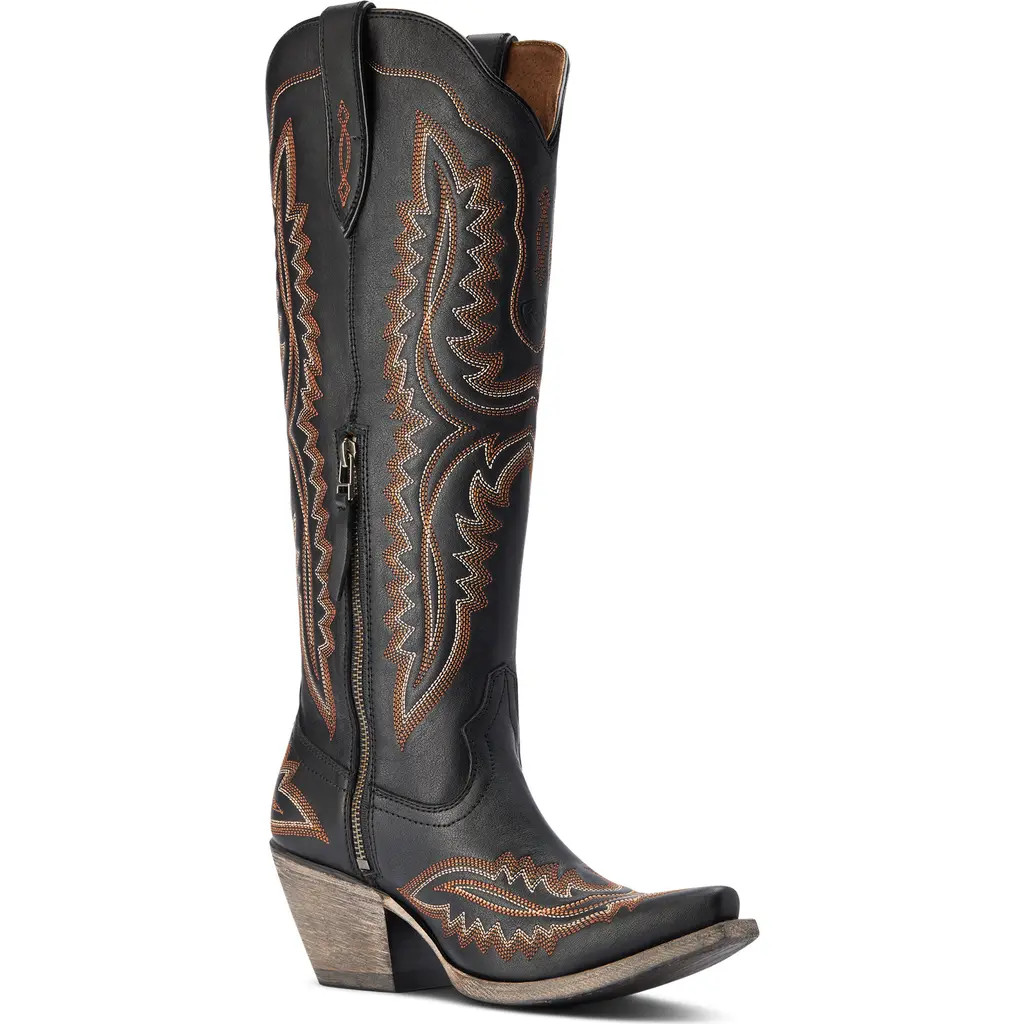 Ariat Casanova Western Boot in Brooklyn Black at Nordstrom, Size 9 | Nordstrom