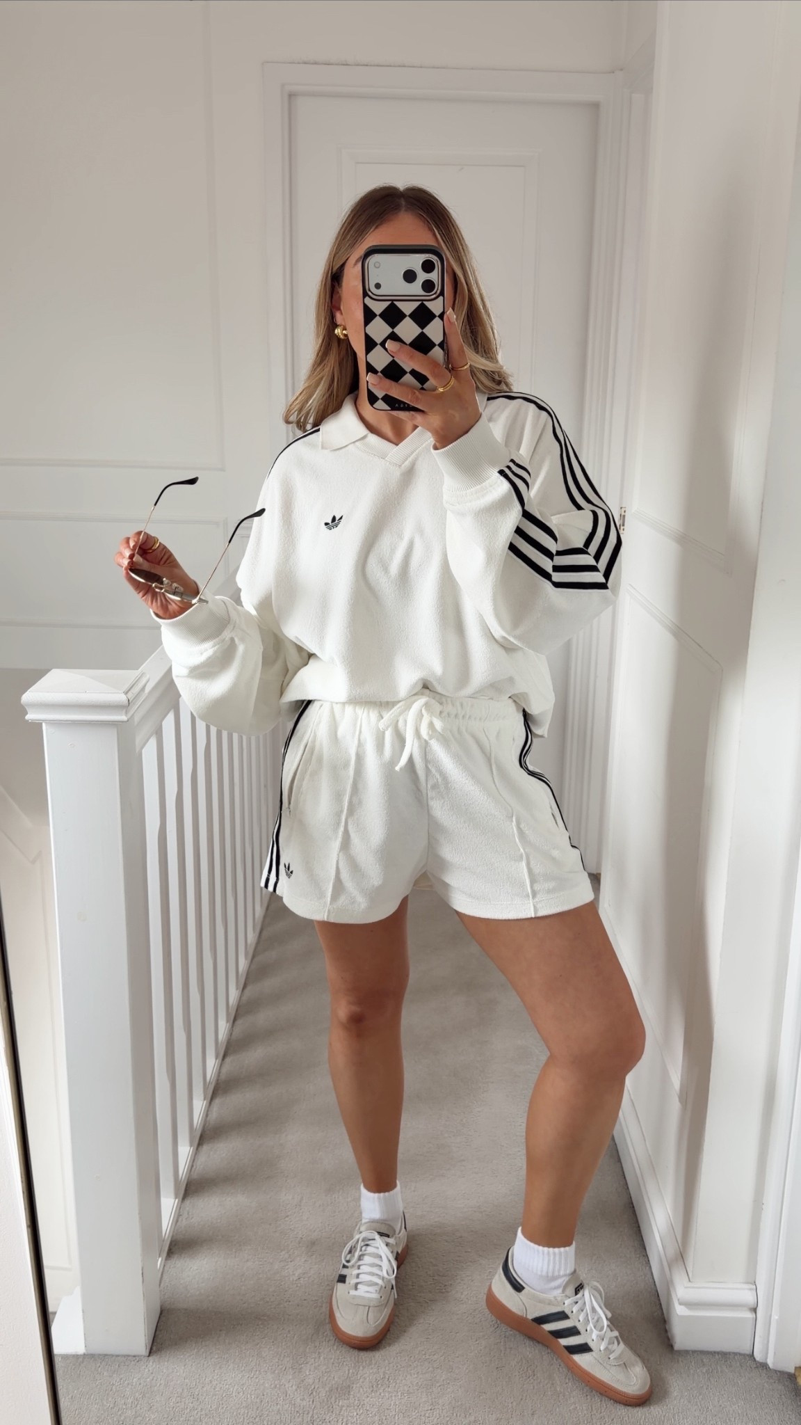 Dreamy new Terry towelling co-ord from @adidas  I wear Small in both (the top is already a roomy fit though!) ad 
#createdwithadidas 

#LTKstyletip #LTKsummer #LTKspring